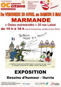 Affiche Marmande Exposition Iturria