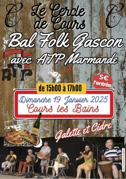 AFFICHE BAL cours les bains site atp