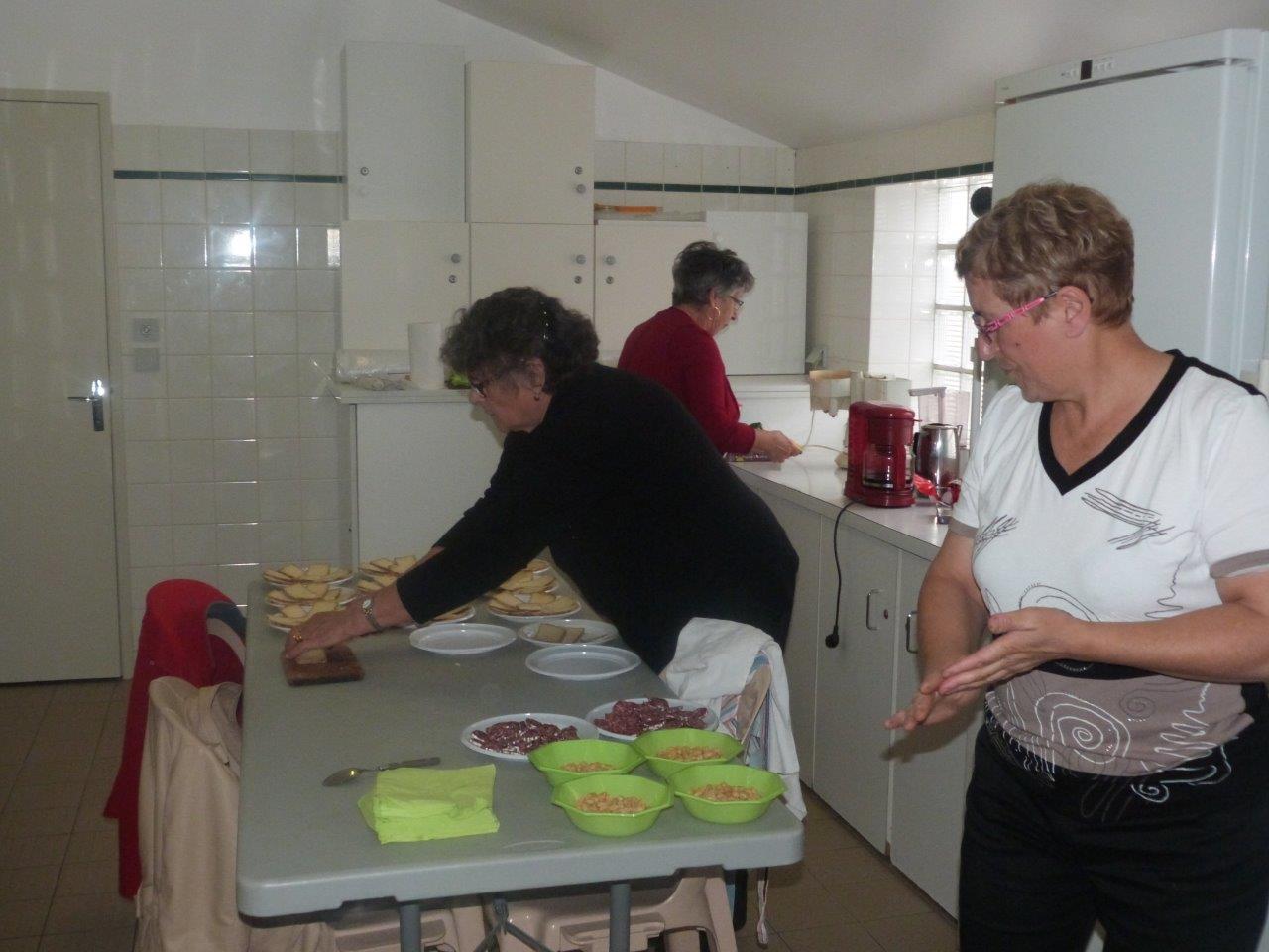 Préparation du repas