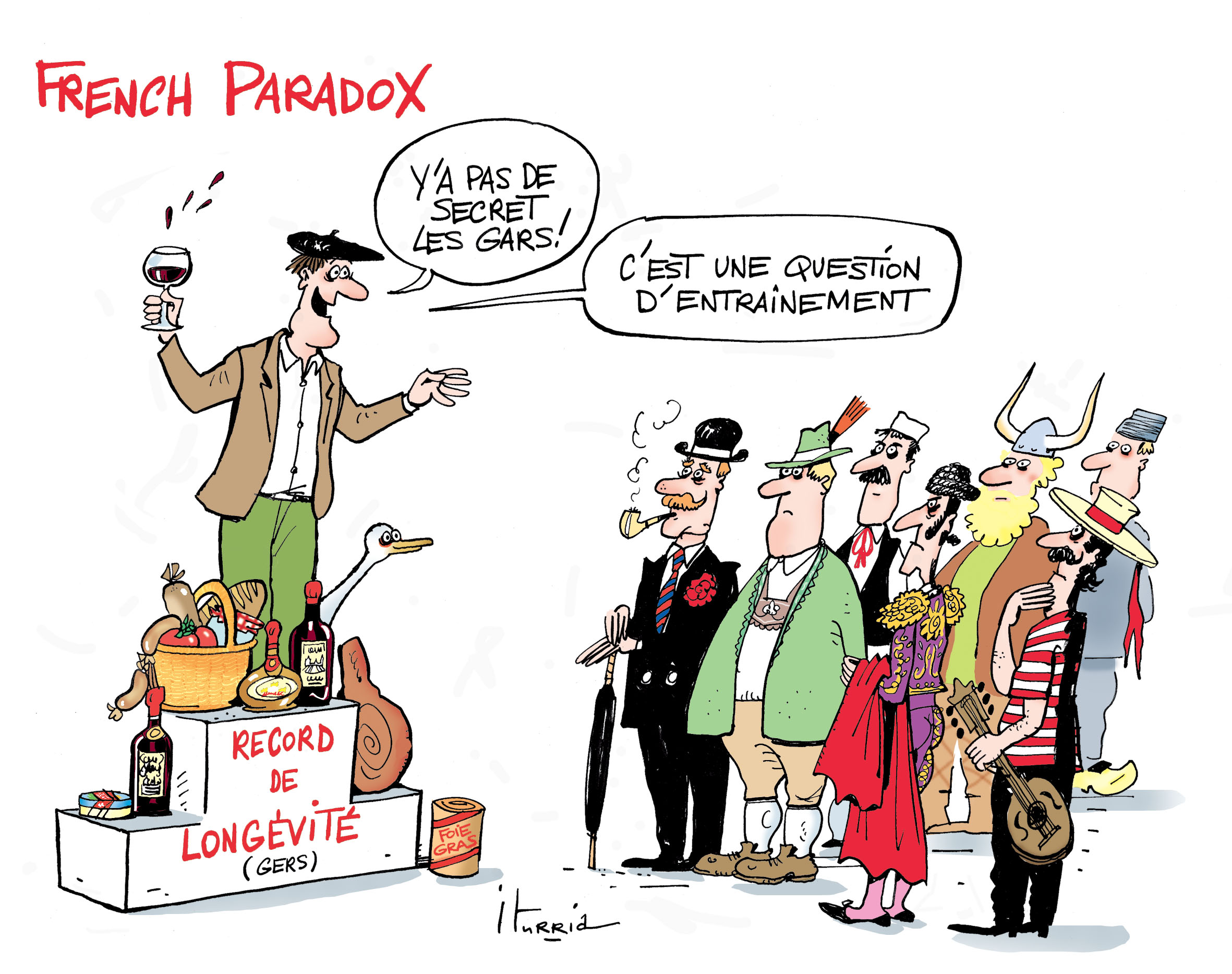 Exposition dessins d’humour – Michel Iturria