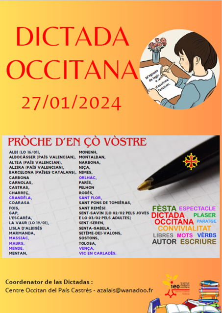 Dictata occitana en Gascon