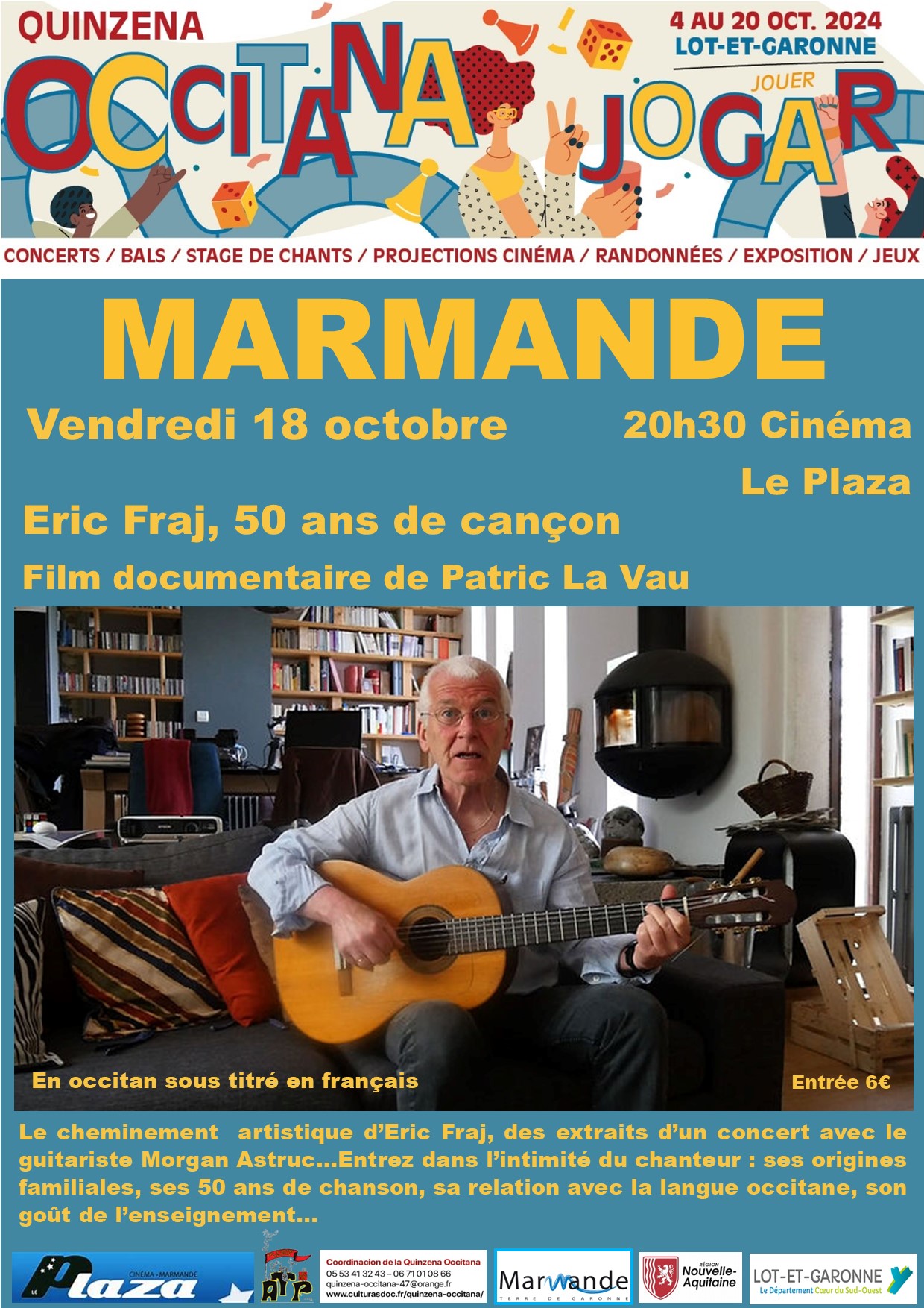 Affiche cinéma marmande