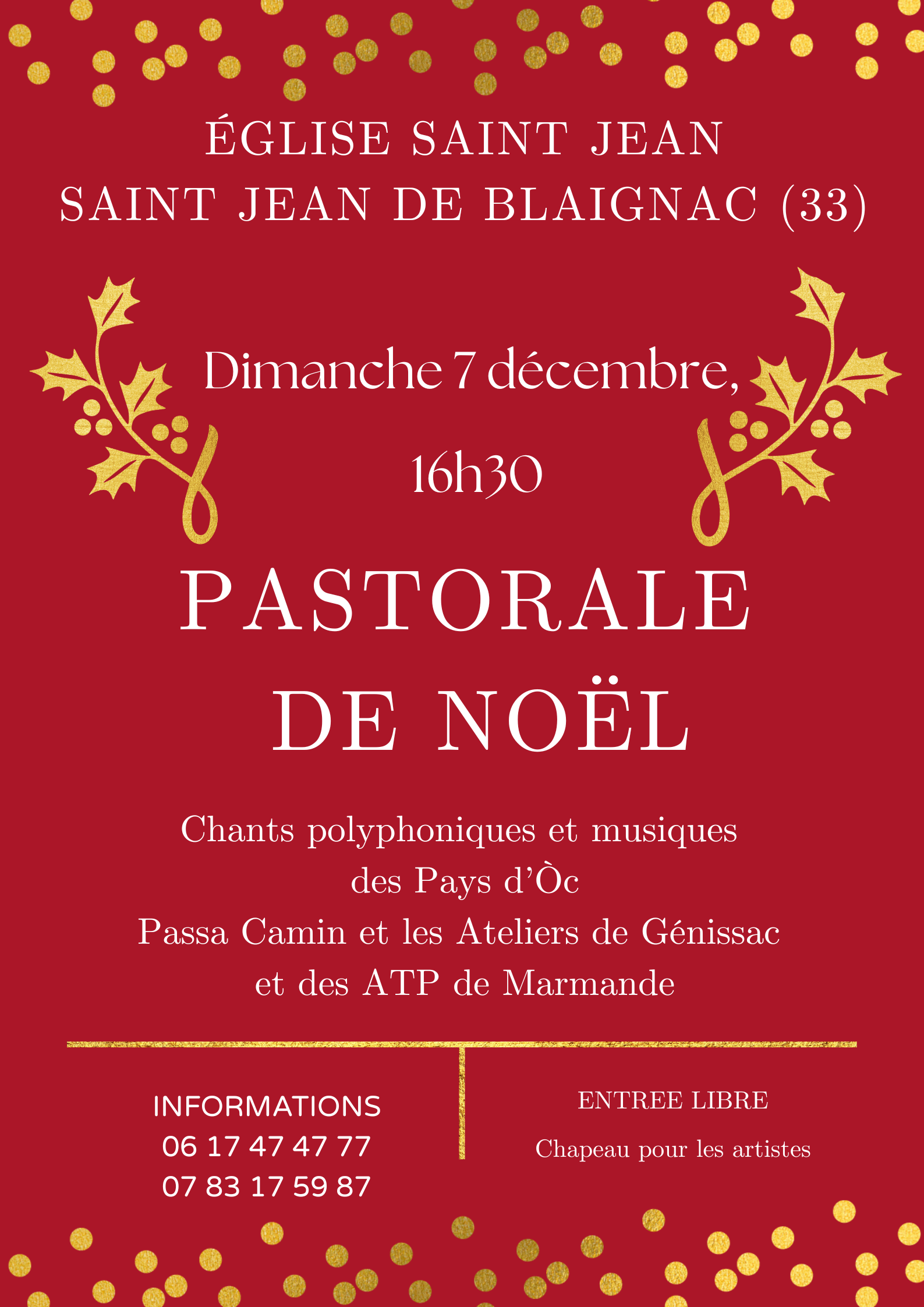 Concert à St jean de Blagnac 33