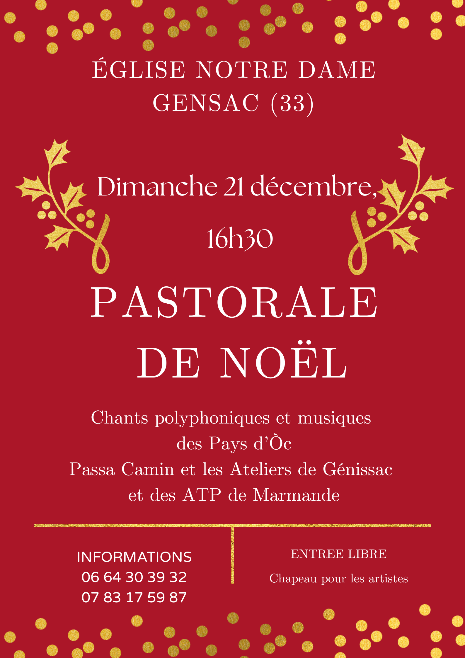 Pastorale de Noël à Gensac 33