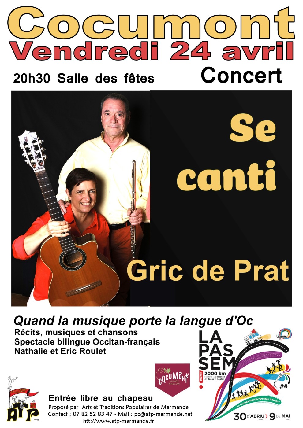 Concert Gric de Prat à Cocumont